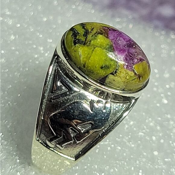 Tasmanian Stitchtite Sterling Silver Ring - Picture 6 of 10
